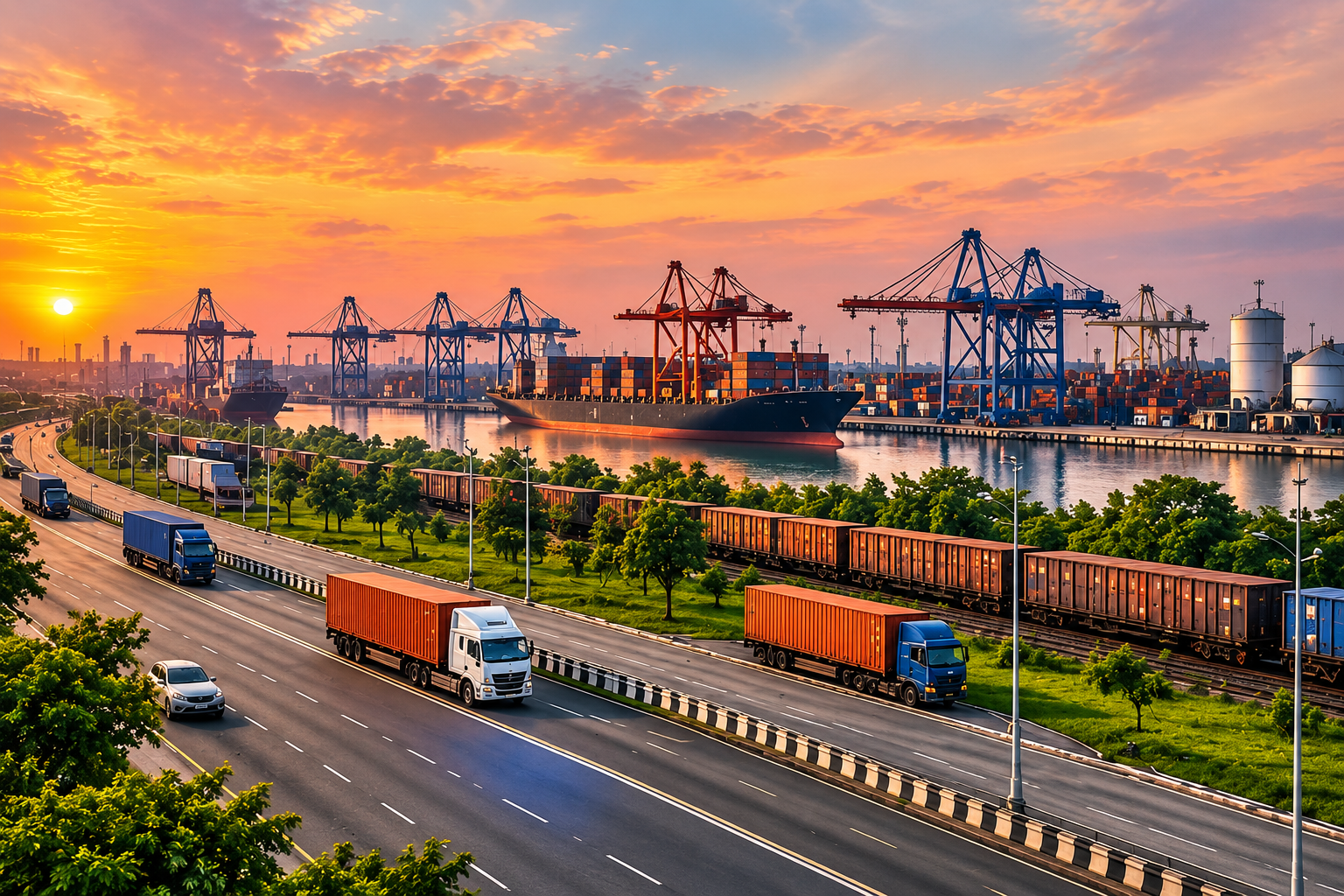 Haldia Port Freight Corridor